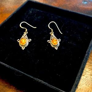 Amber Earings